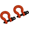 Hot Racing ACC808W03 1/10 Scale Orange Tow Shackle D-rings Gen8