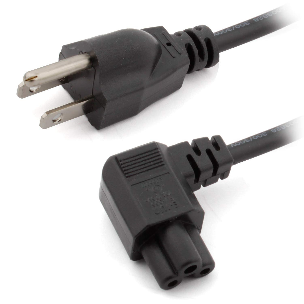 Team Associated 27224 US to IEC 320 C5 Angle 1M AC Power Cord