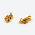 1131G X-Factor Aluminum Screw Kit Gold 3ea 5mm, 6mm (6)