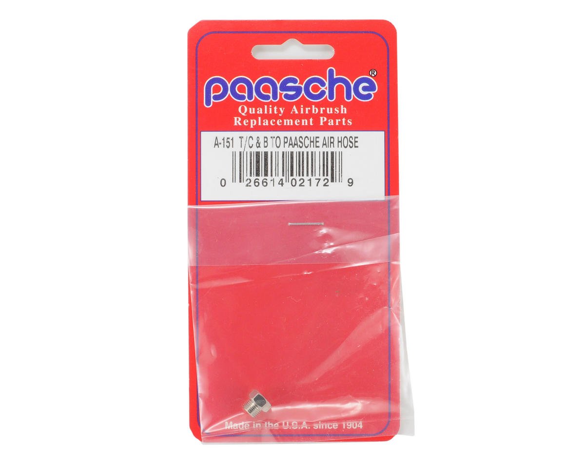 Paasche A151 Adapter PAS Hose-BAD/TES Airbrush