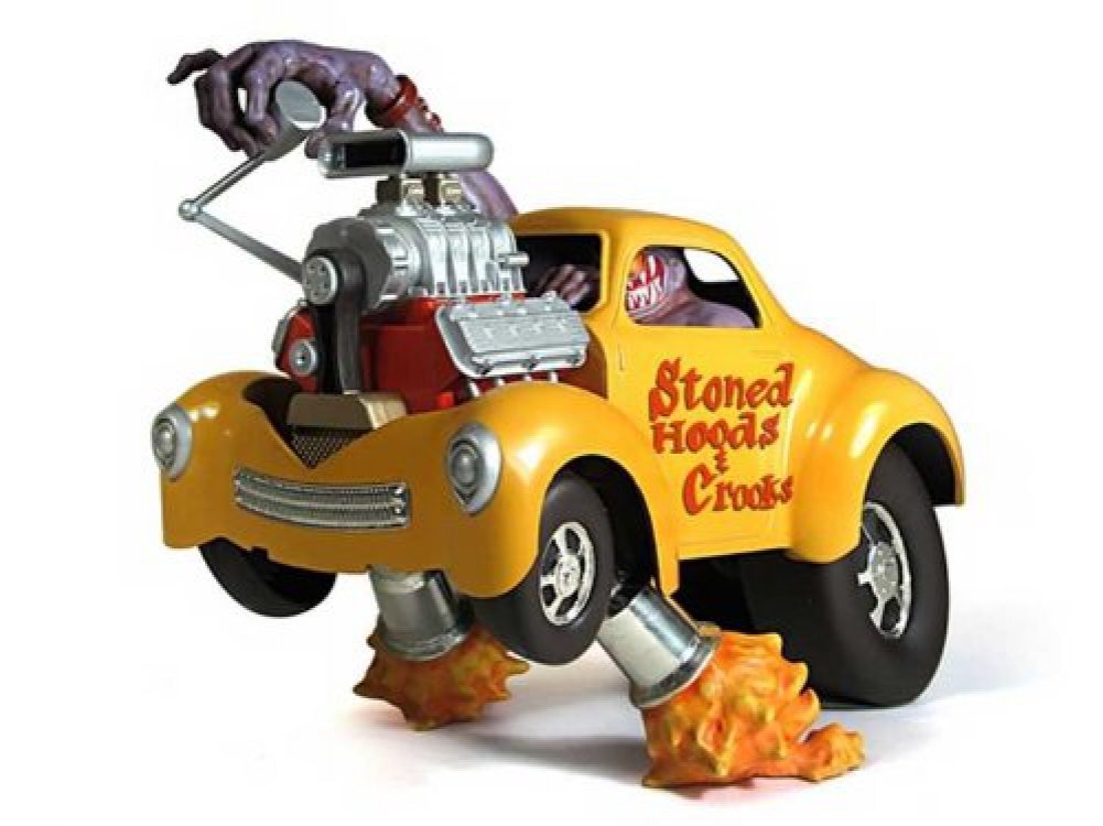 Moebius Models 1209 Von Franco Stoned Hoods Model Kit