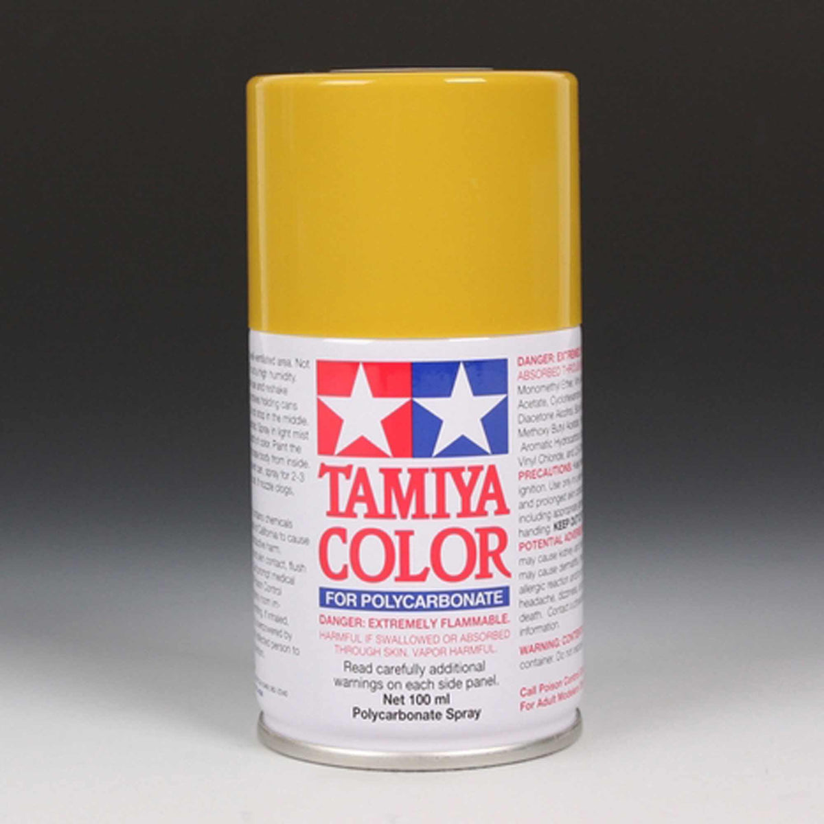 Tamiya 86056 Polycarbonate RC Body Paint 100ml Spray Can PS-56 Mustard Yellow