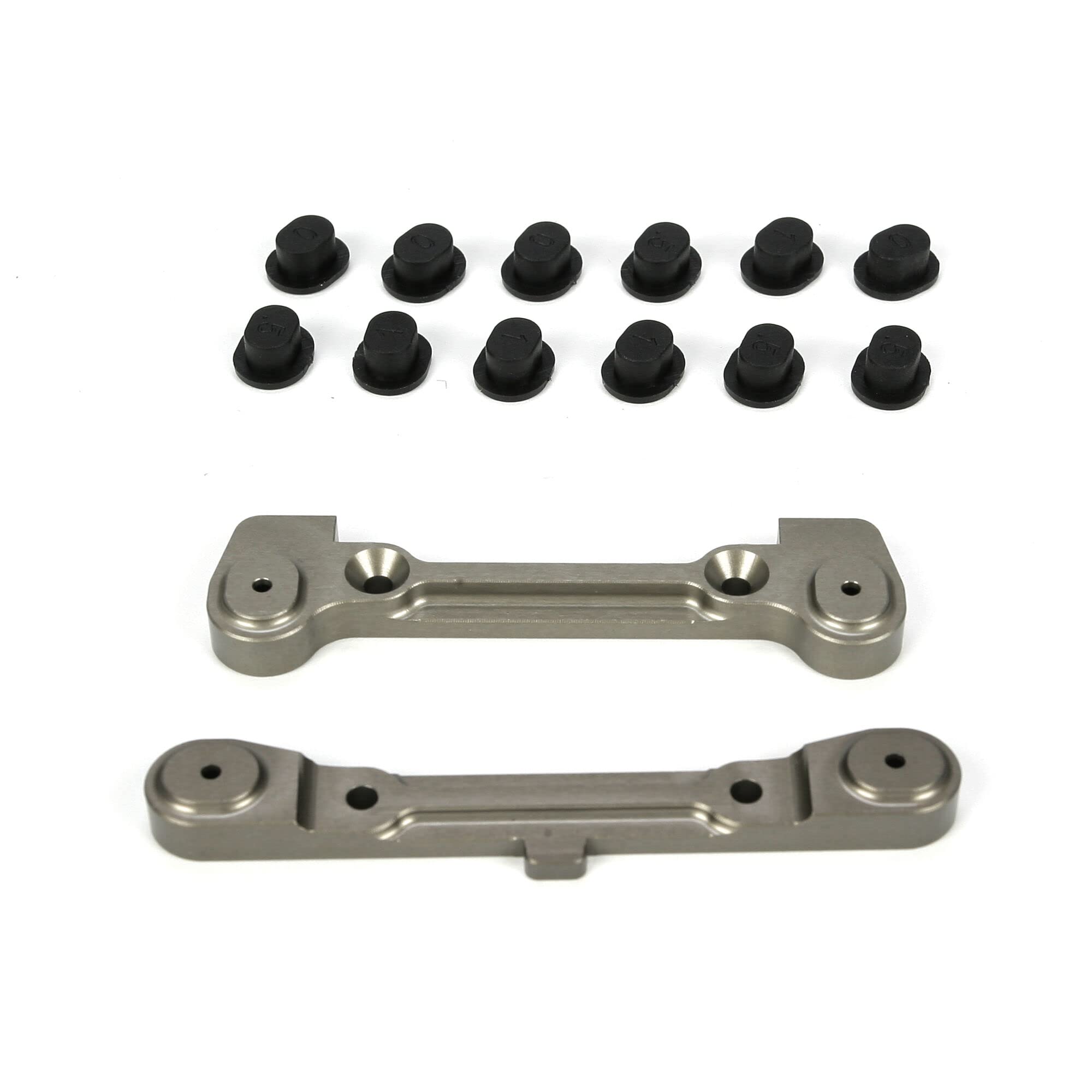 Losi LOSB4113 Adjustable Rear Hinge Pin Holder Set: TEN