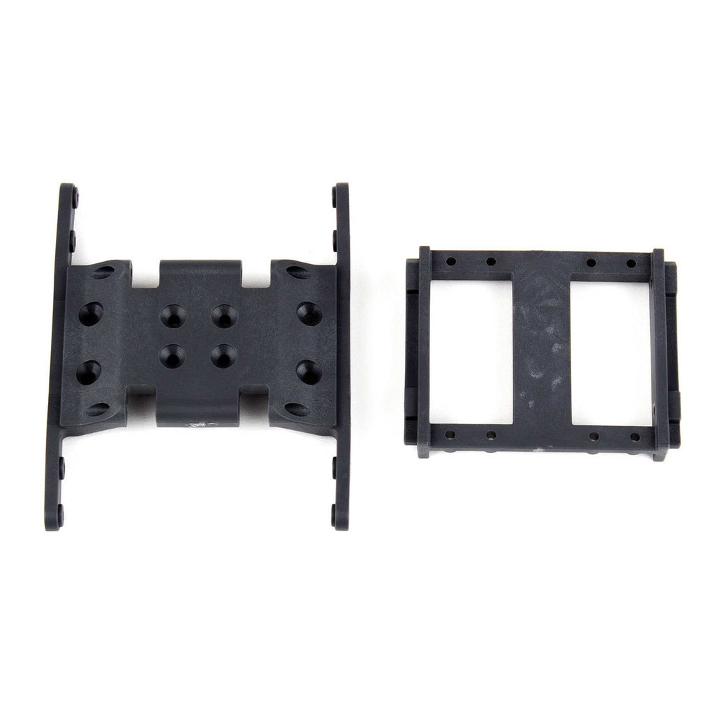 Team Associated 42012 Enduro Gearbox and Servo Mounts, hard