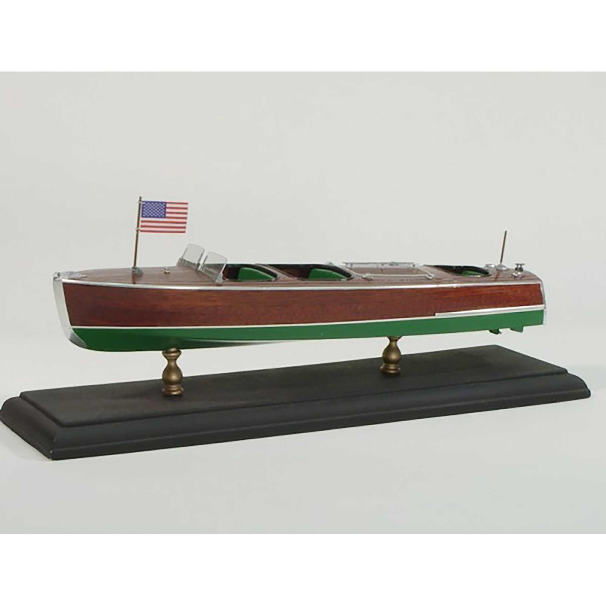 Dumas 1703 Chris-Craft Triple Cockpit Barrel Back 1/24 Wooden Boat Kit New