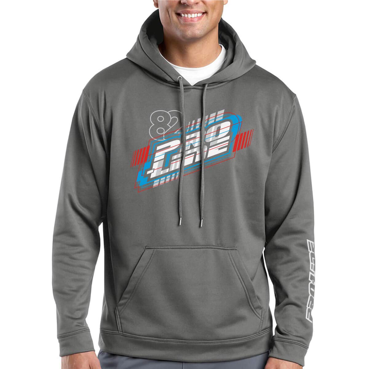 Pro-Line 9841-01 Energy Dark Smoke Gray Hoodie - Sm