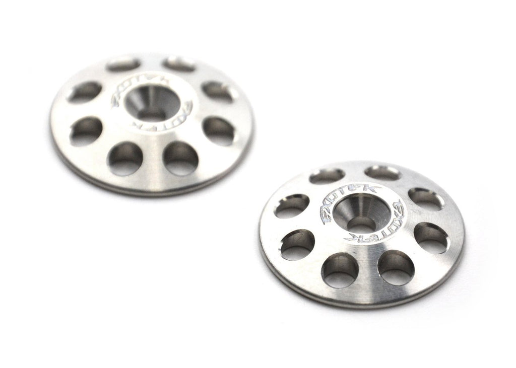 Exotek Racing 1666 1/8 Titanium XL Wing Buttons 22mm (2)