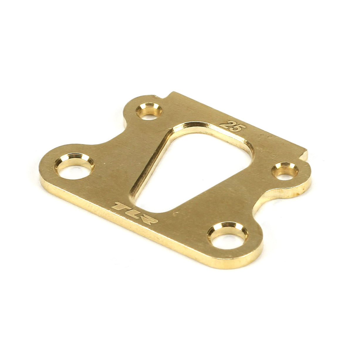 Team Losi Racing TLR1049 Brass Kick Angle Shim, 25 Degrees: 22 Buggy