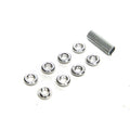 Spektrum SPMA1304 Spektrum Radio Silver Switch Nuts (8) & Wrench