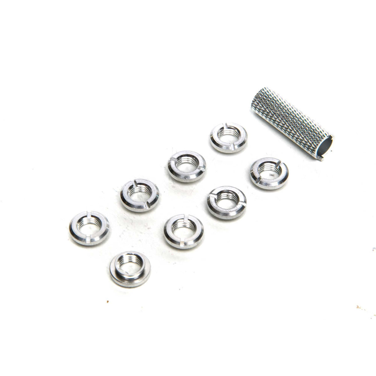 Spektrum SPMA1304 Spektrum Radio Silver Switch Nuts (8) & Wrench