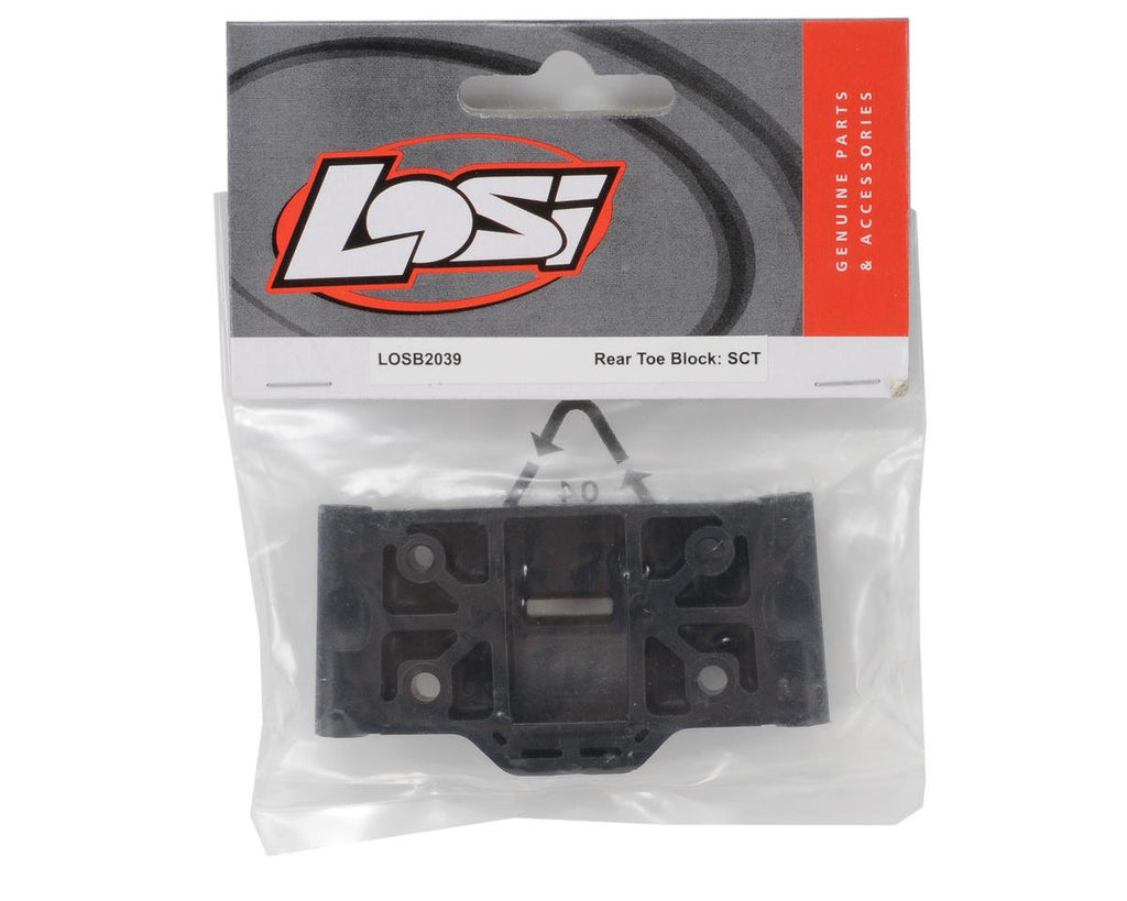 Losi LOSB2039 Rear Toe Block: 1/10 Strike SCT