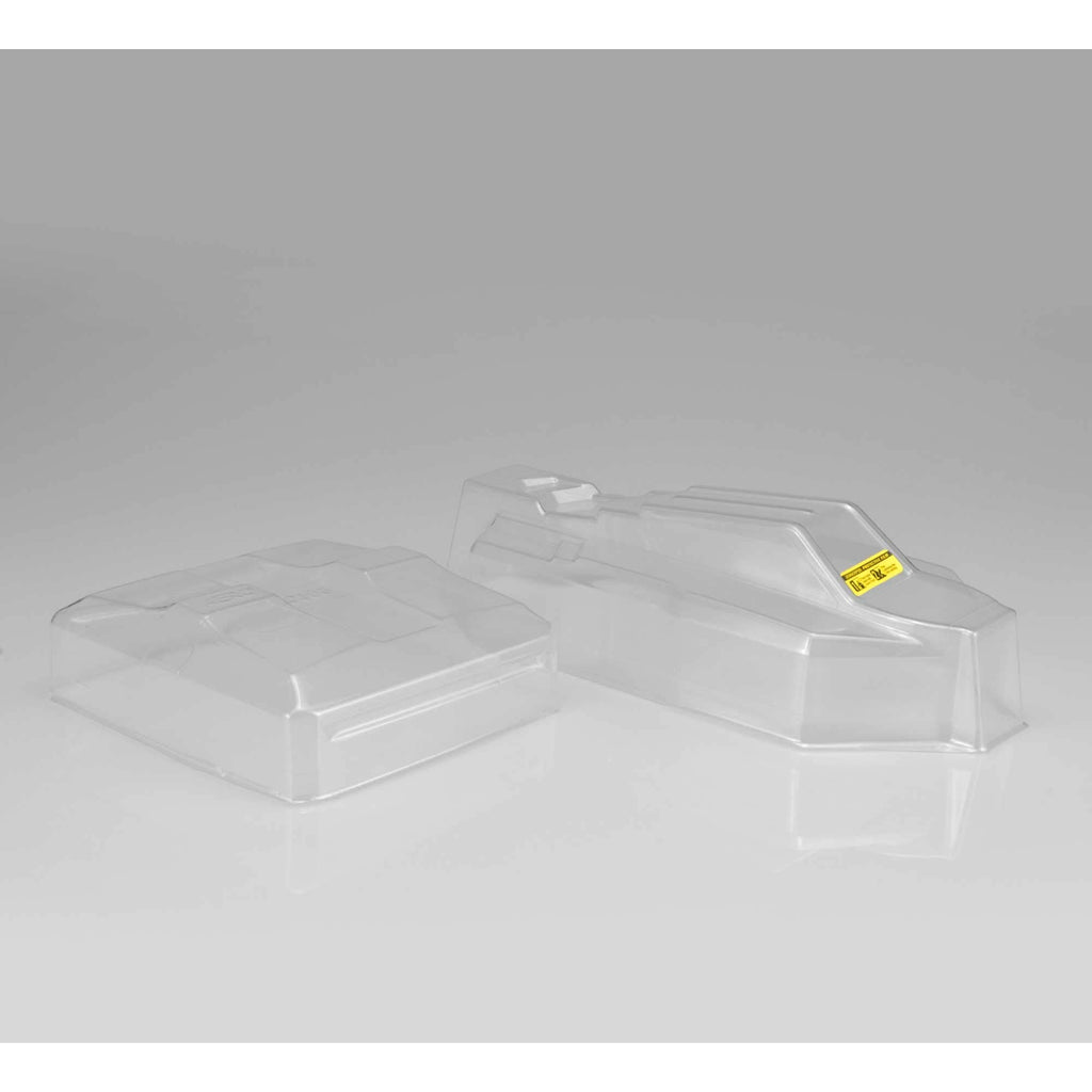 J Concepts JCO0317 F2 Clear Body with Aero Wing: B64, B64D