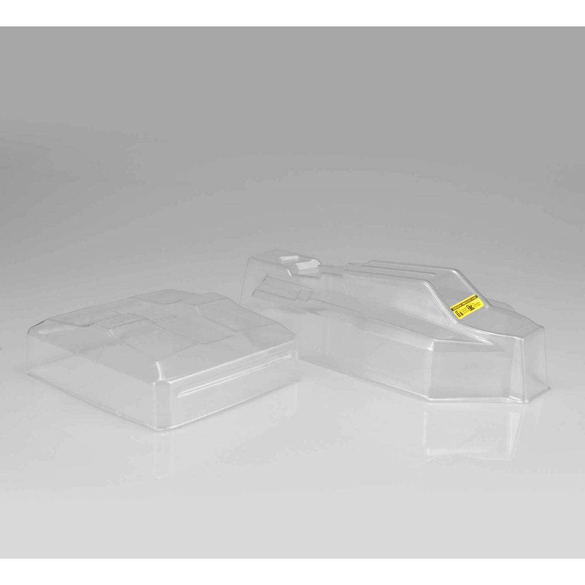 J Concepts JCO0317 F2 Clear Body with Aero Wing: B64, B64D