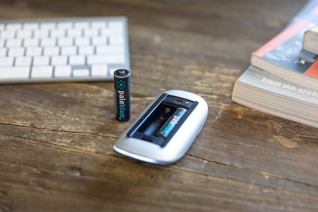 Pale Blue Earth PBAAC Pale Blue Lithium Ion Rechargeable AA Batteries 4pk
