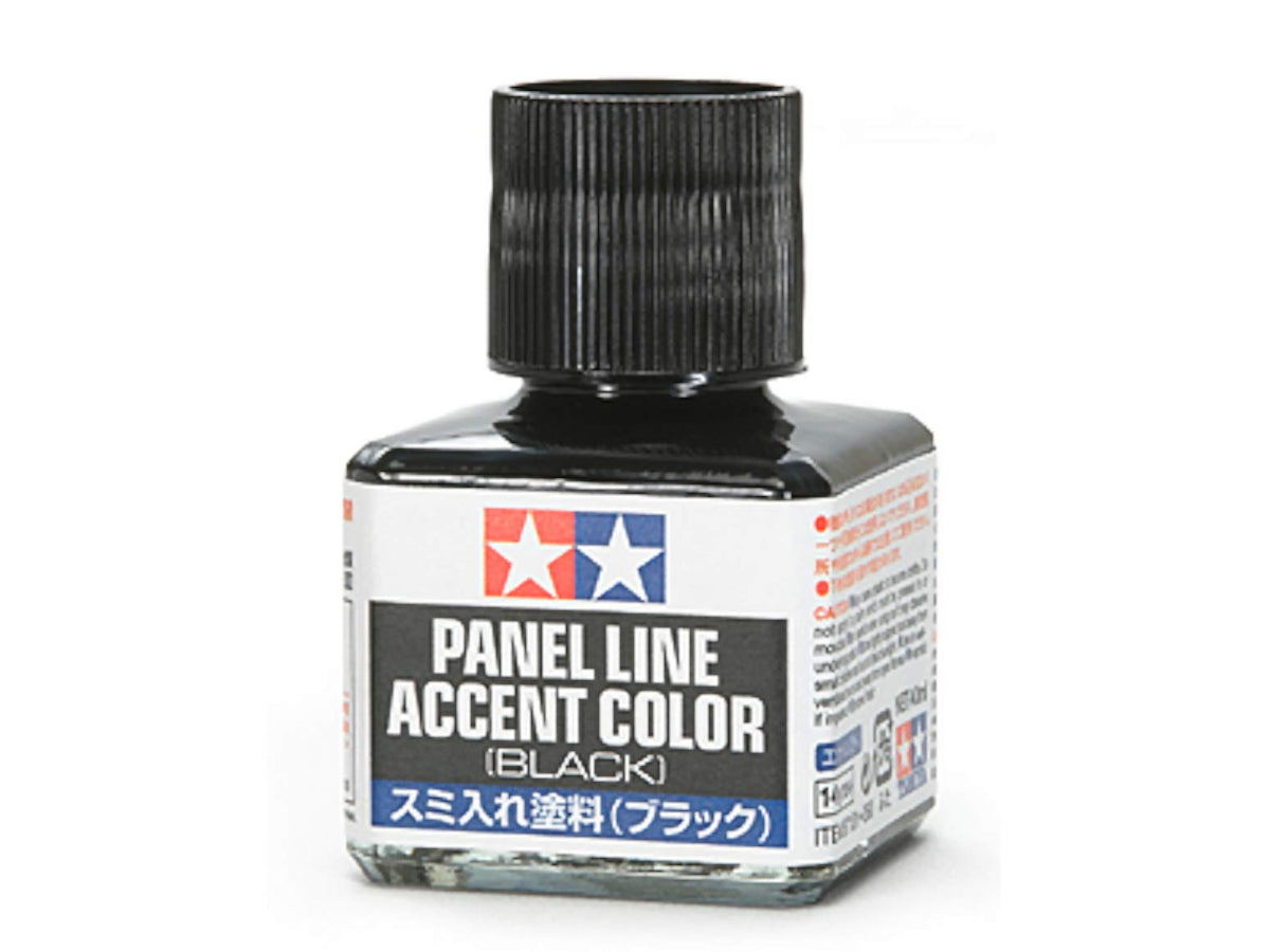 Tamiya 87131-FINAL Panel Line Accent Color 40ml, Black (Copy)