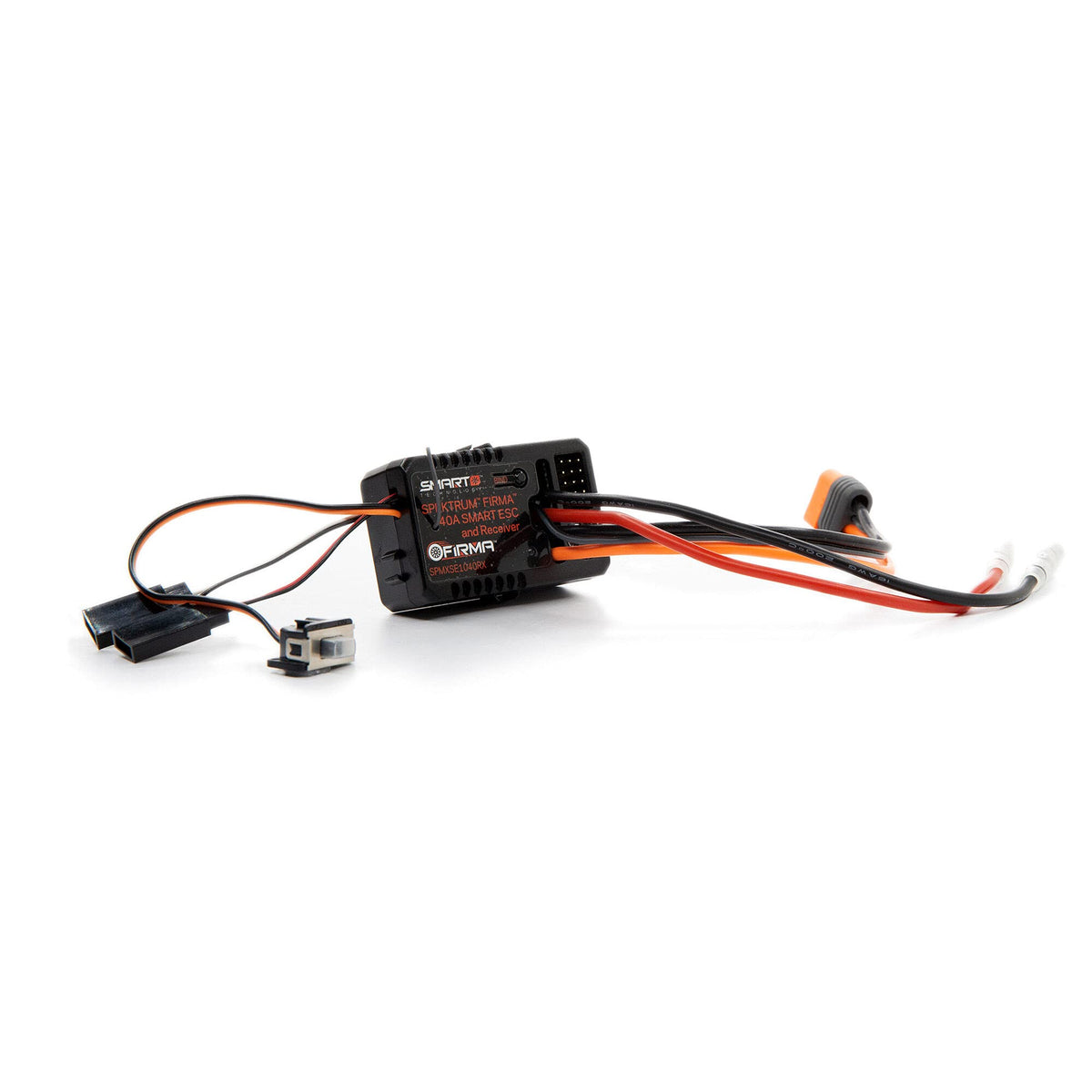 Spektrum SPMXSE1040RX Firma 40 Amp Brushed Smart 2-in-1 ESC and Receiver