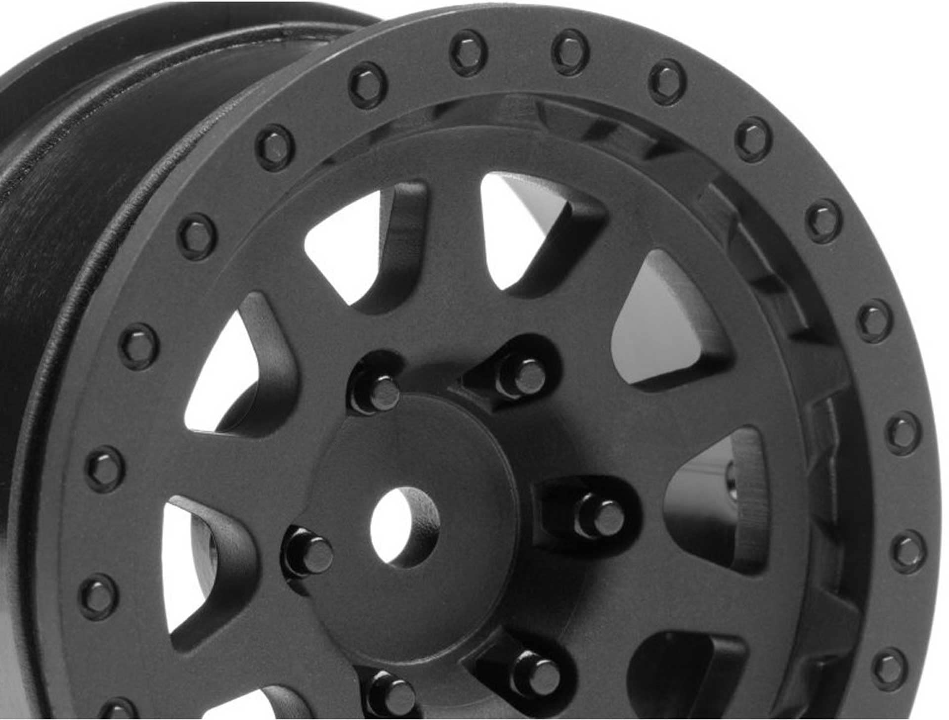 HPI Racing 116840 CR-10 Wheel 1.9 (Black/2pcs) Venture Toyota