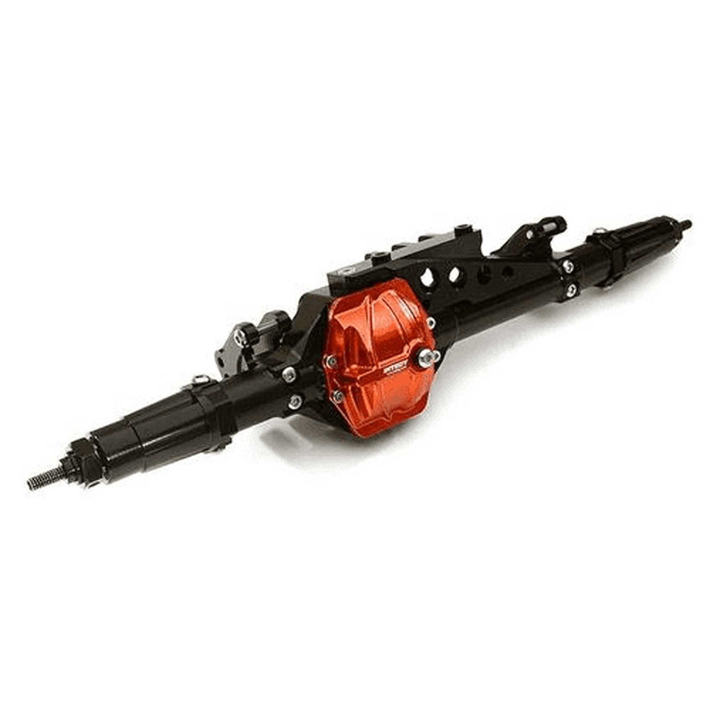Integy C28762BLACK Complete Rear Axle Assembly - AXI 1/10 Wraith 2.2