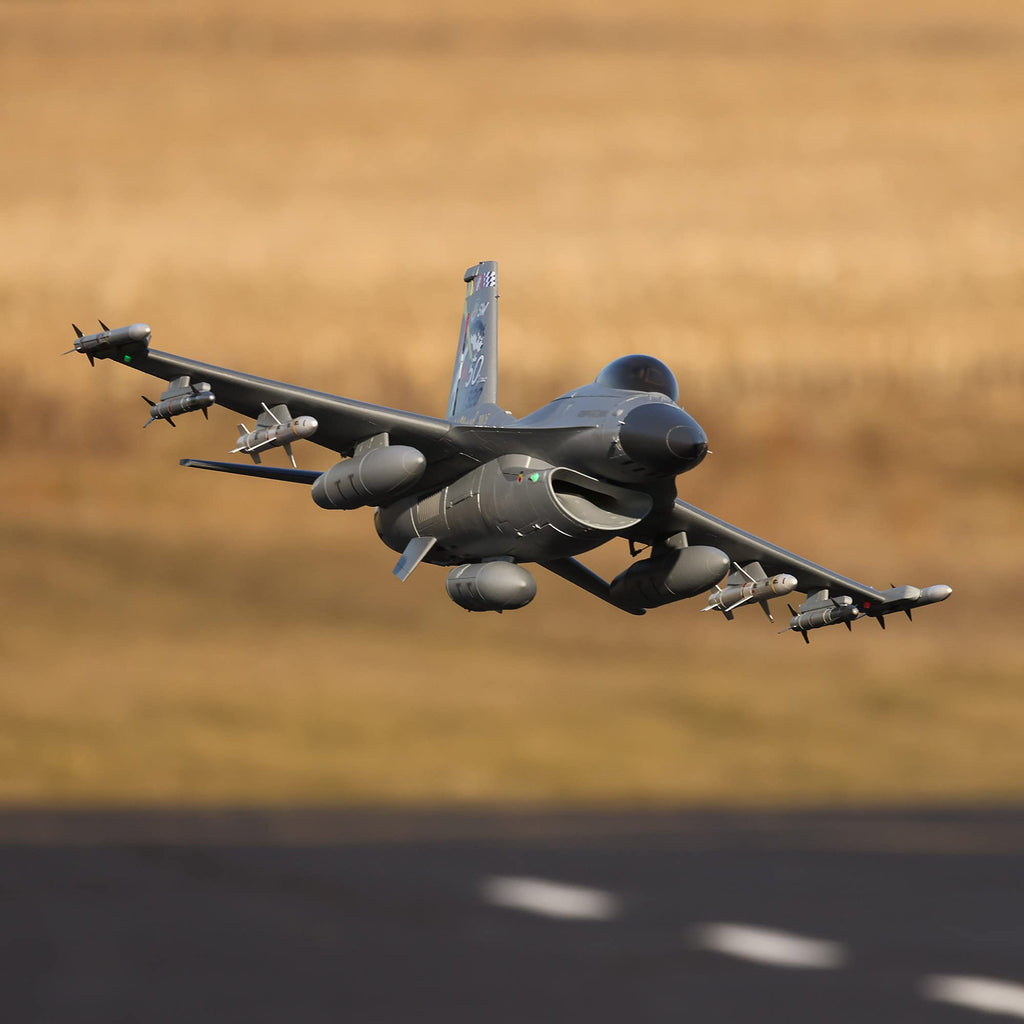 E-Flite EFL87870 F-16 Falcon 80mm EDF ARF+ Airplane (no Power system)