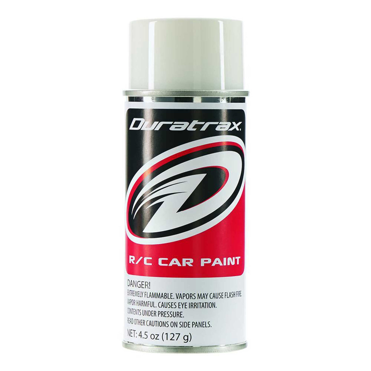 DuraTrax DTXR4251 PC251 Bright White Polycarb Spray Paint 4.5oz RC Body