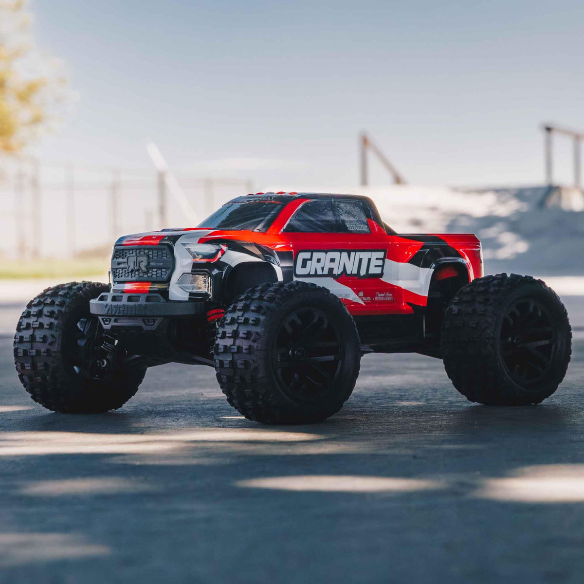 ARRMA ARA2102T2 Granite GROM 4X4 RTR 1/18 Monster Truck Red LiPo New