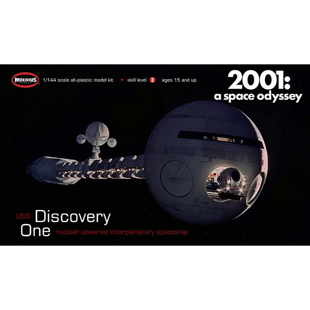 Moebius 2001-3 1/144 2001 A Space Odyssey Discovery XD-1 Model Kit New