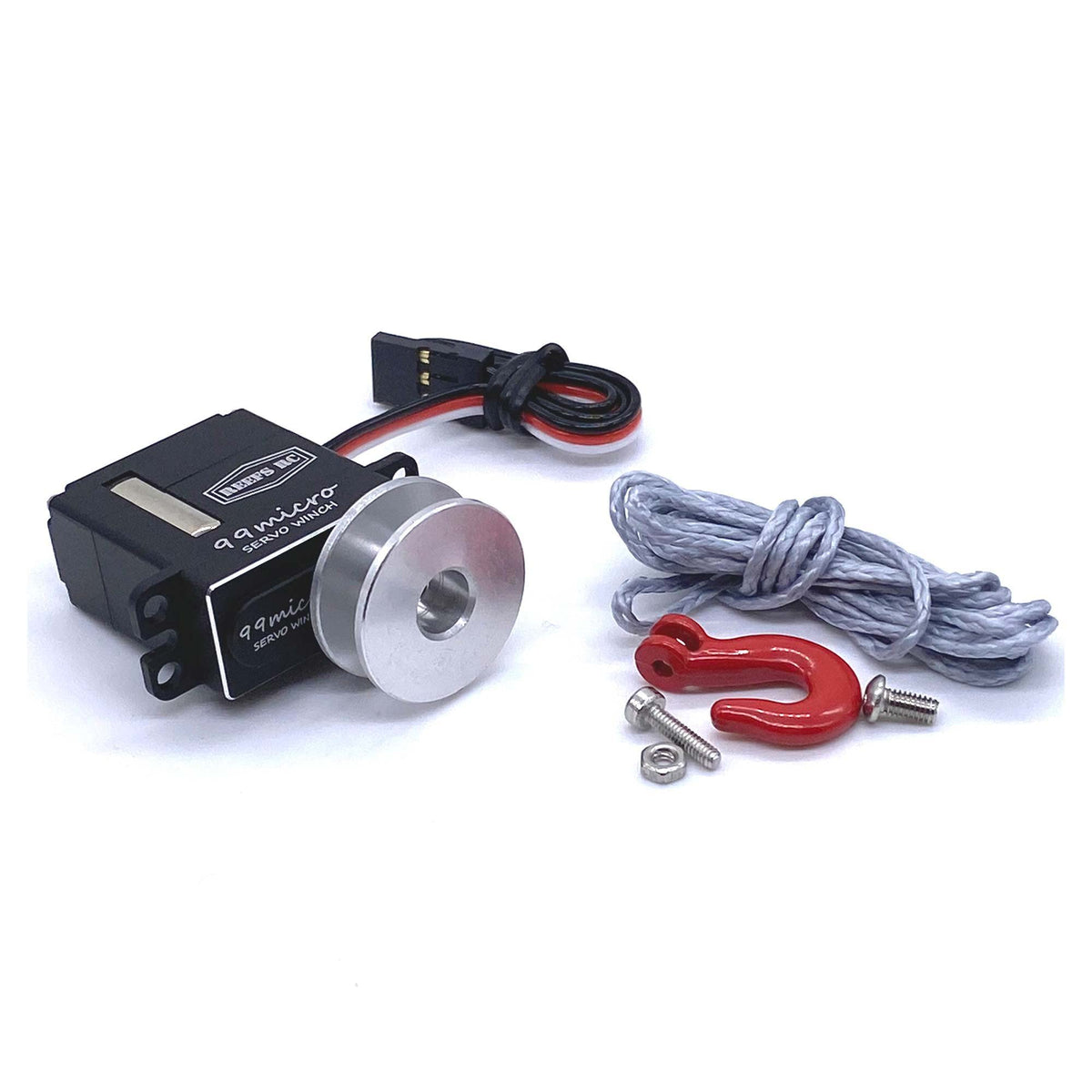 Reef's RC REEFS83 99Micro Coreless Servo Winch w/Synthetic Line & Spool