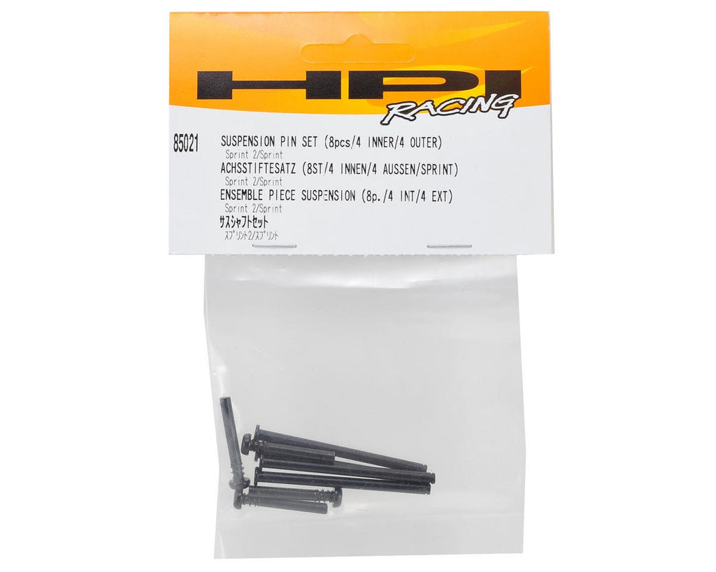 HPI Racing 85021 Suspension Pin Set (8pcs) (4 Inner,4Outer/Sprint)