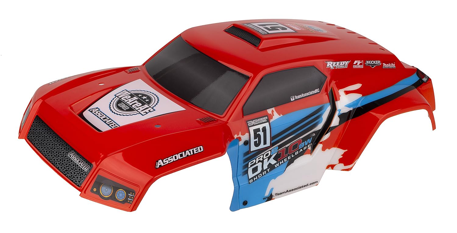 Team Associated 72116 Pro2 DK10SW Desert Buggy Body, Orange