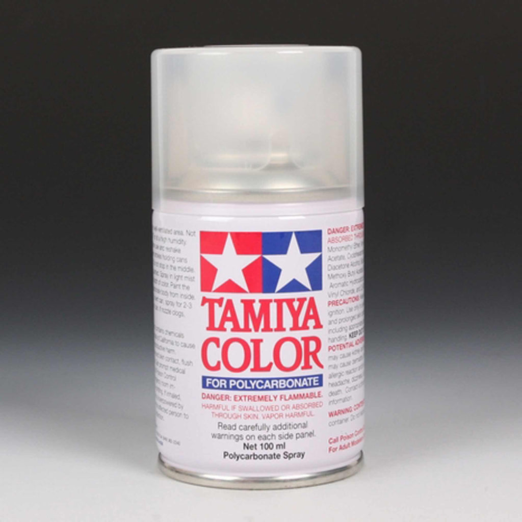 Tamiya 86055 Polycarbonate RC Paint 100ml Spray Can PS-55 Flat Clear