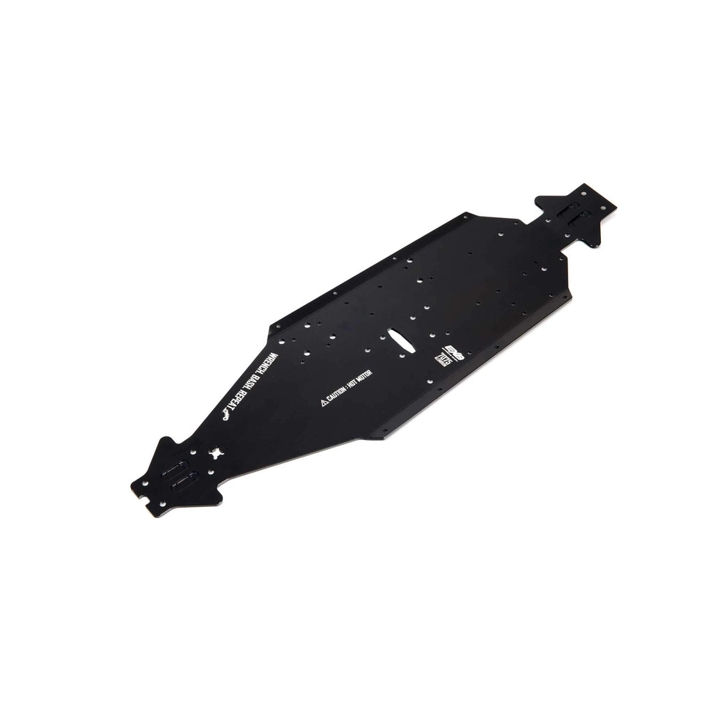 Arrma 320570 Aluminum Chassis CNC 7075 T6 LWB Black