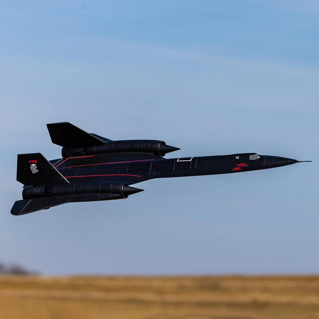 E-flite EFL02050 SR-71 Blackbird 40mm Twin EDF BNF Basic AS3X SAFE