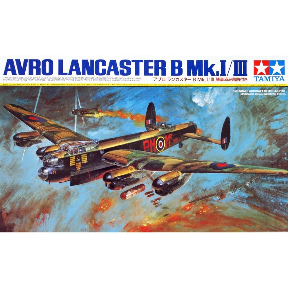 Tamiya 61112 1/48 Avro Lancaster B Mk.I/III