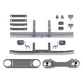 Team Associated 41066 CR12 Toyota FJ45 Bumpers & Body Acc, satin chrome