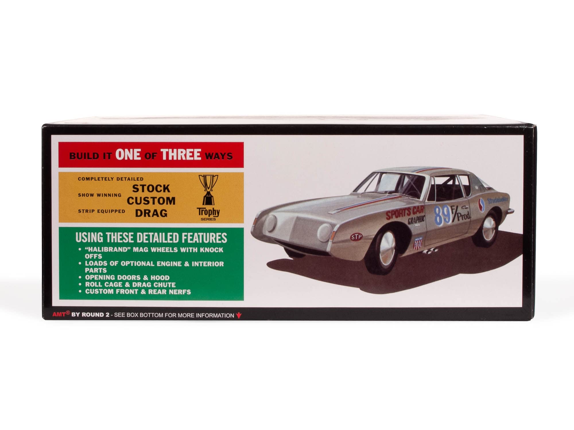 AMT 1312 1963 Studebaker Avanti 1/25 Model Kit