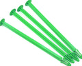 DE Racing TSTG Truggy Tire Spikes, Green, (4pc)