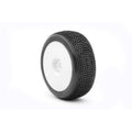 AKA 14007XRW 1/8 Buggy Impact Soft, Long Wear EVO Wheel Mnt Wht