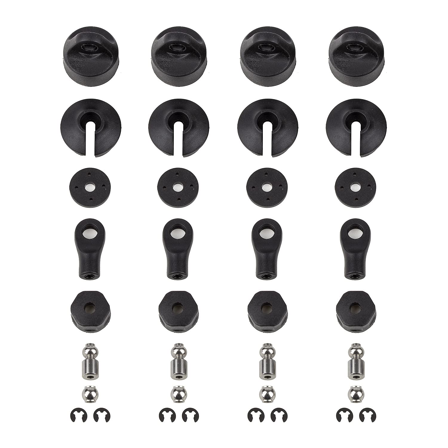 Team Associated 25918 Rival MT8 Shock Parts Set