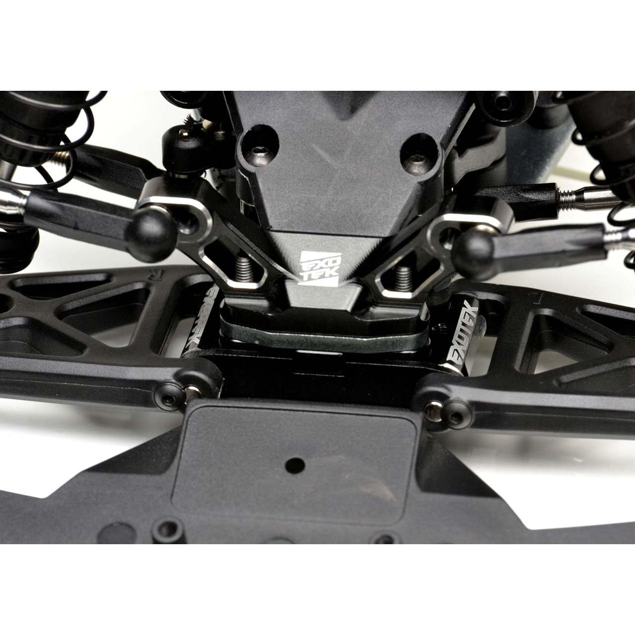 Exotek Racing 2025 22S HD Front Pivot, 7075 Black with Silver