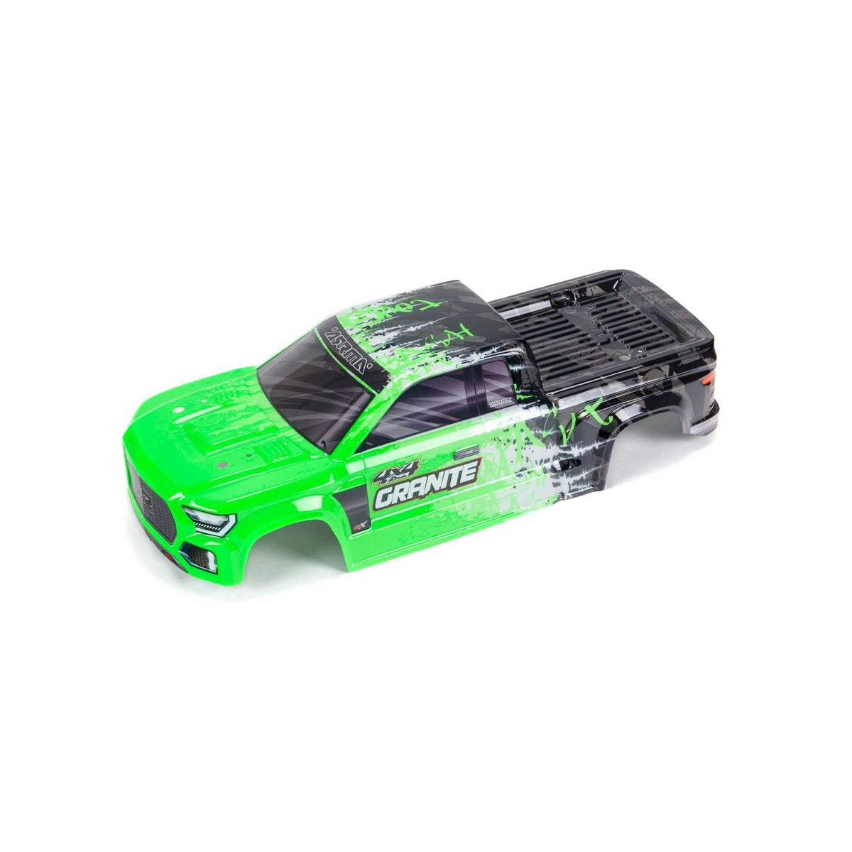 ARRMA ARA402305 Granite 4X4 BLX Finished Body Green 1/10 Replacement