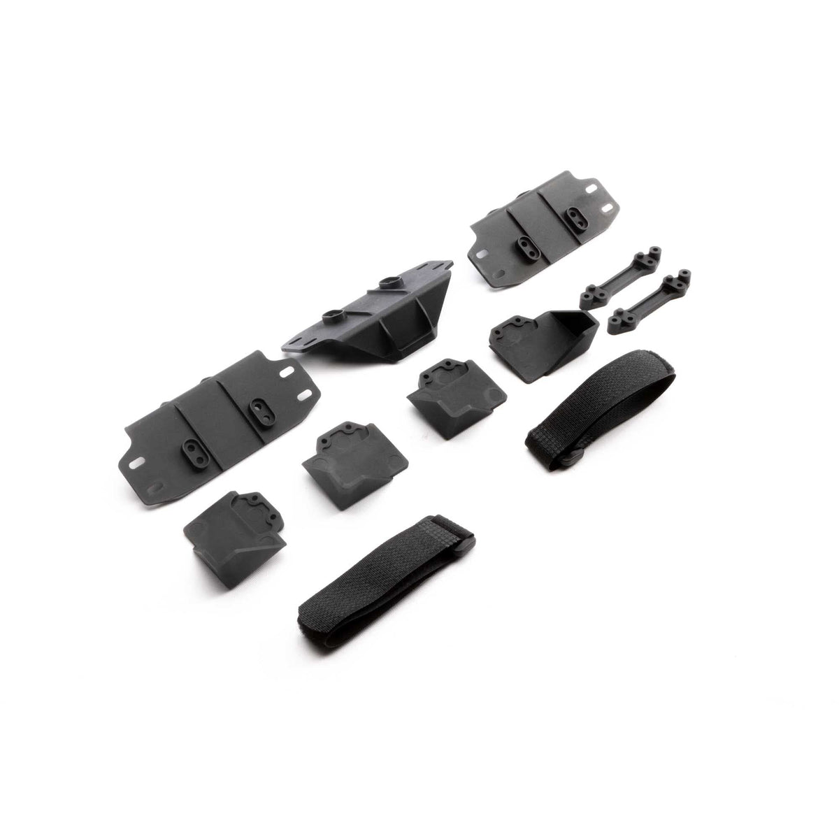 Axial AXI251007 SCX6: Battery Trays & Straps Set