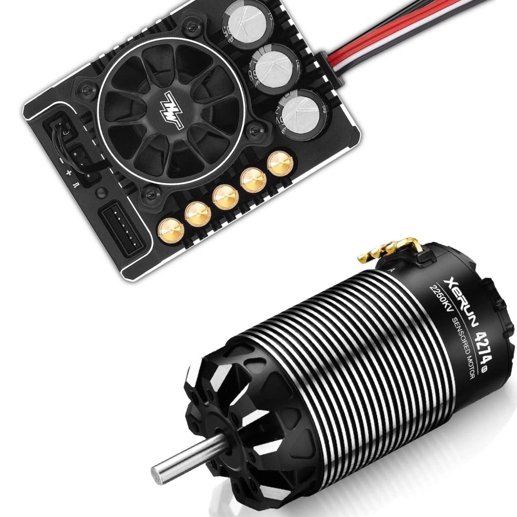 Hobbywing 38020504 XR8 Plus Combo GS2 ESC + 4274 Motor (2250kv)