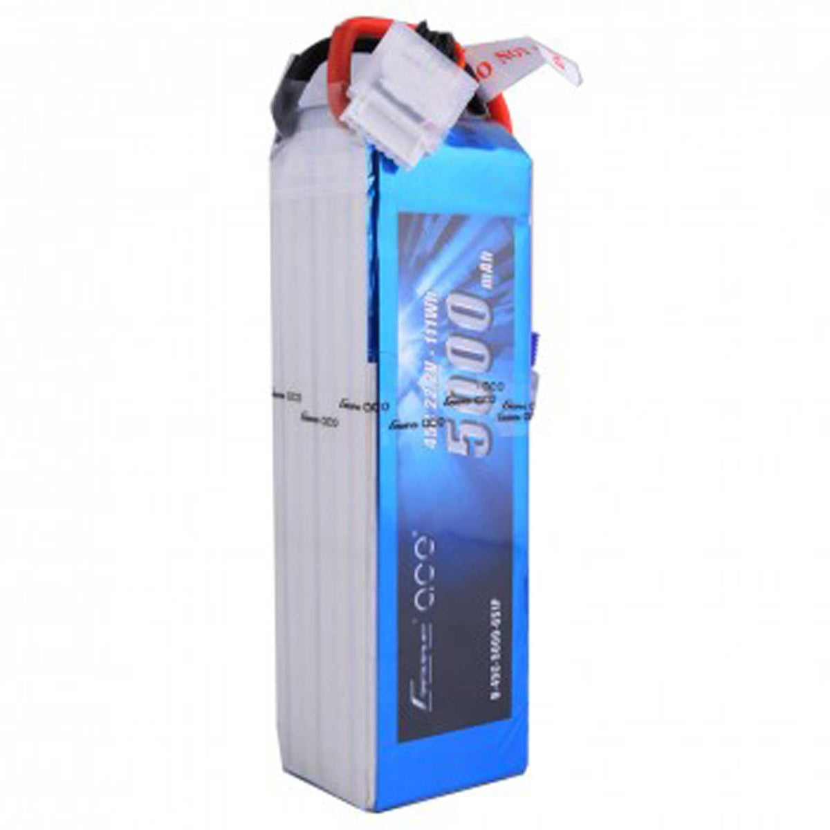 Gens Ace 50006S45E5 5000mAh 22.2V 45C 6S1P Lipo Battery Pack with EC5