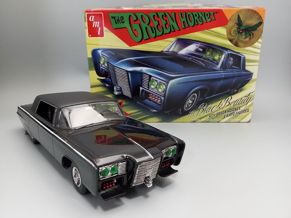 AMT 1271M 1/25 Green Hornet Black Beauty TV Car Model Kit w/Kato New