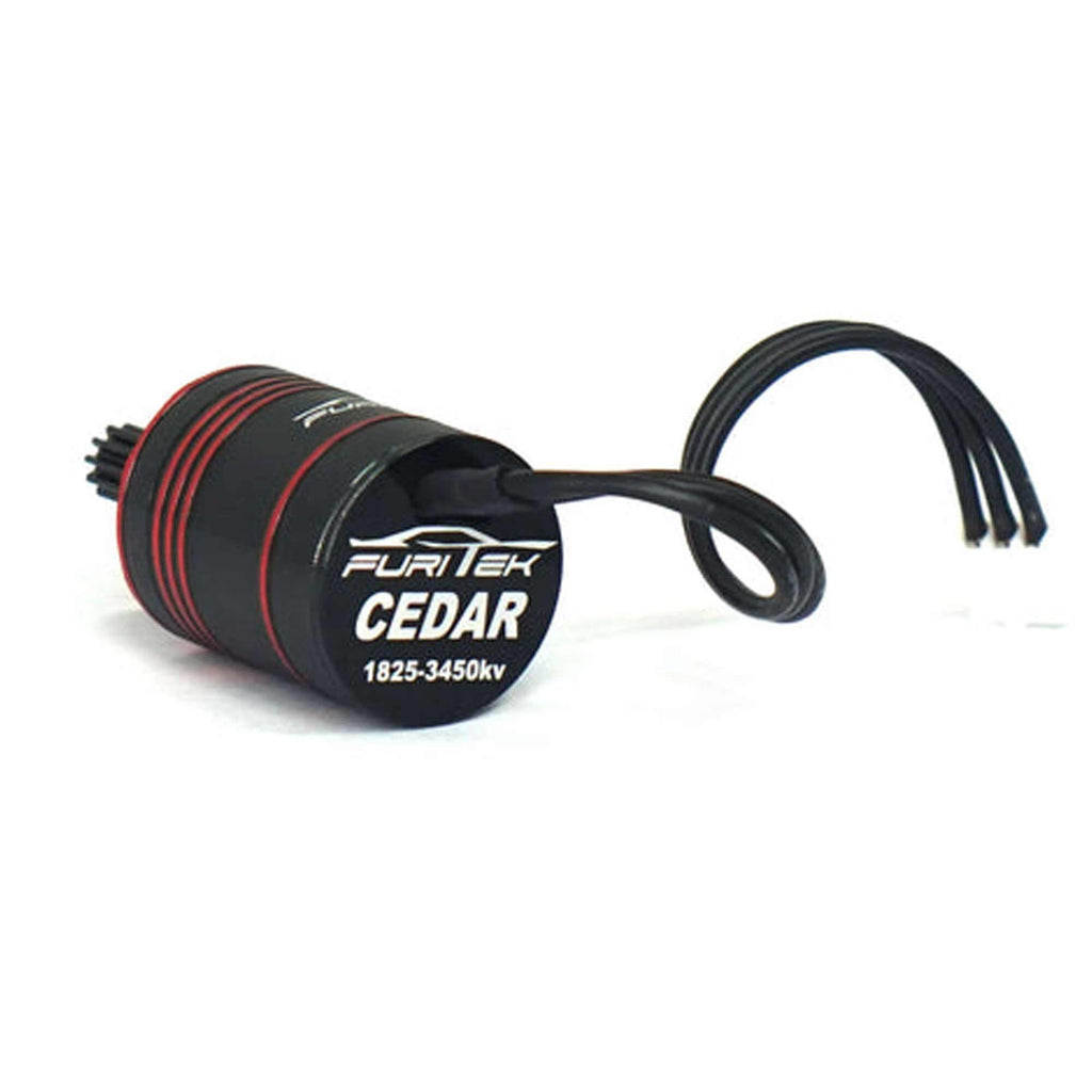 Furitek 2308 Cedar Inrunner Brushless Motor with 11T Steel Pinion: TRX-4M