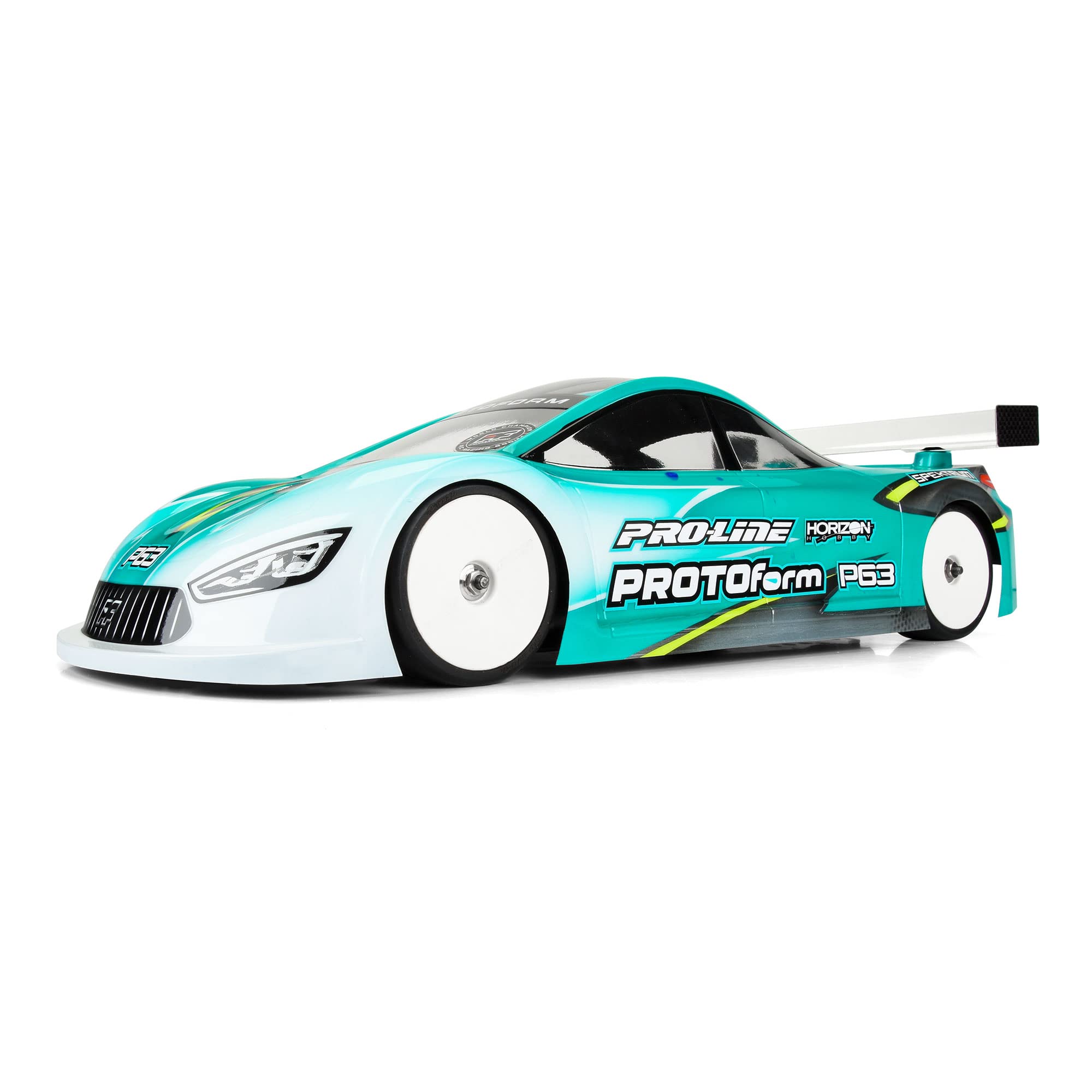 Pro-Line 158025 1/10 P63 Light Weight (0.65mm) Clear Body for 190mm TC