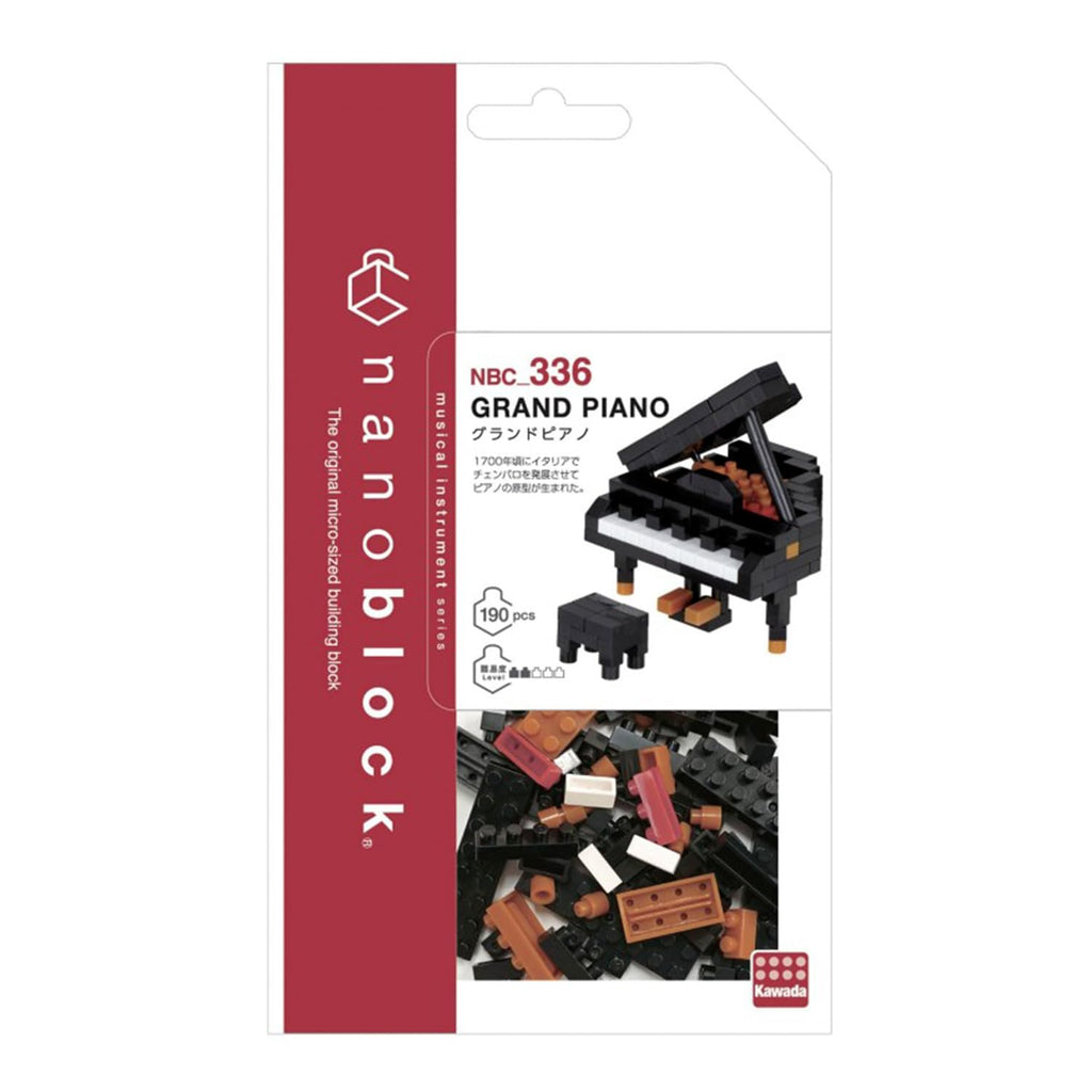 Nanoblock 22037 Grand Piano "Instruments", Nanoblock Collection Series