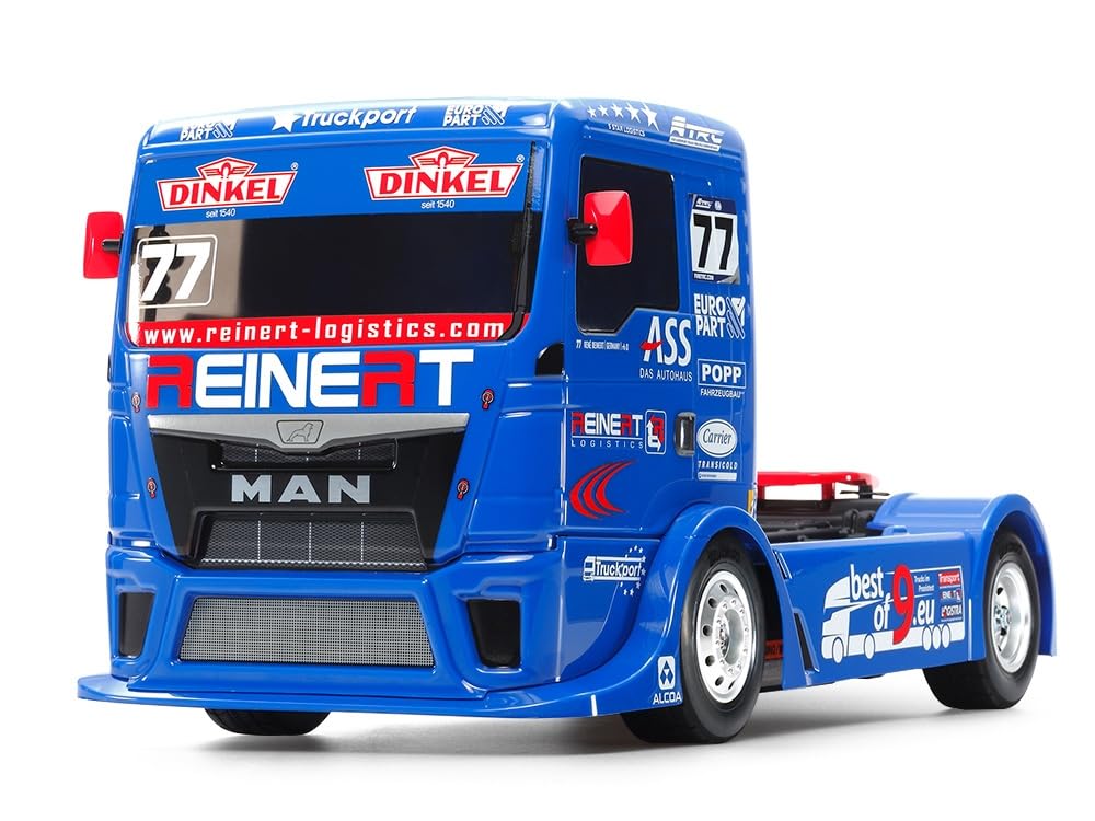 Tamiya 58642-A 1/10 RC Team Reinert Racing MAN TGS Kit, w/ TT-01 Type E