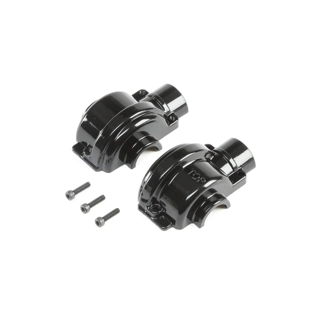 Losi LOS242022 Aluminum Diff Case, Black: 1/8 LST/2, 3XL-E