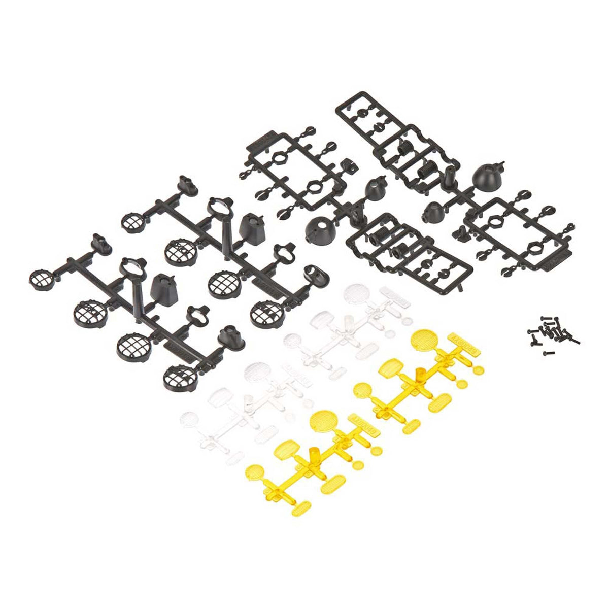 Axial AX80045 Black Frame Light Bucket Set: RR10
